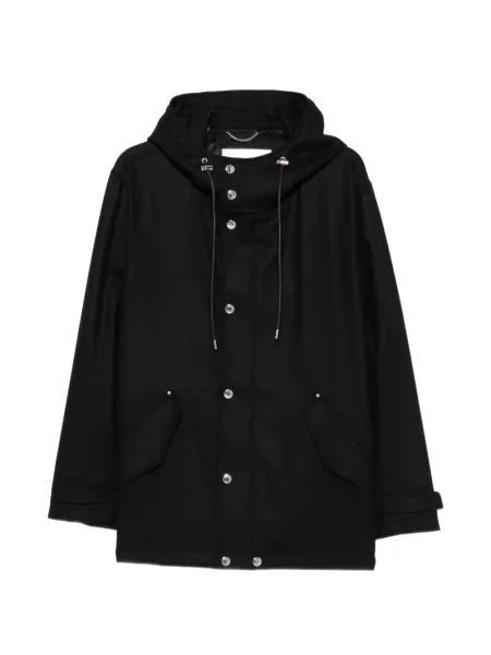 Pocnitură geacă Mackintosh cu glugă negru