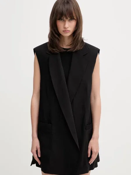 Sportmax Spxmaggio vestă cu vâscoză pentru femei