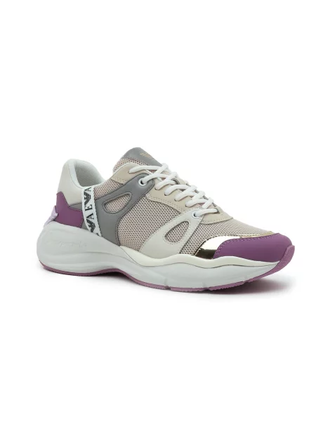 Emporio Armani De piele sneakers bej