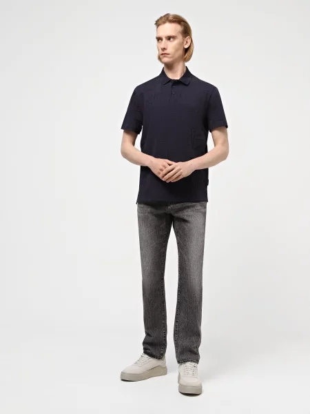Прямые джинсы Armani Exchange черные