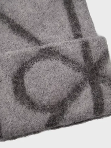 Шапка Calvin Klein серая