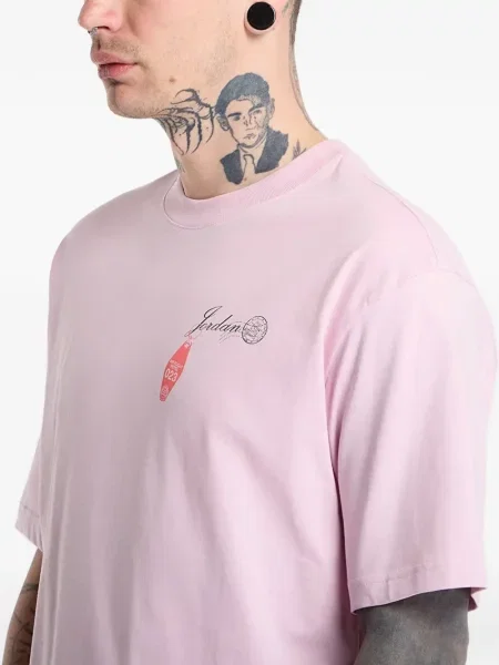 Tricou Jordan cu imagine roz