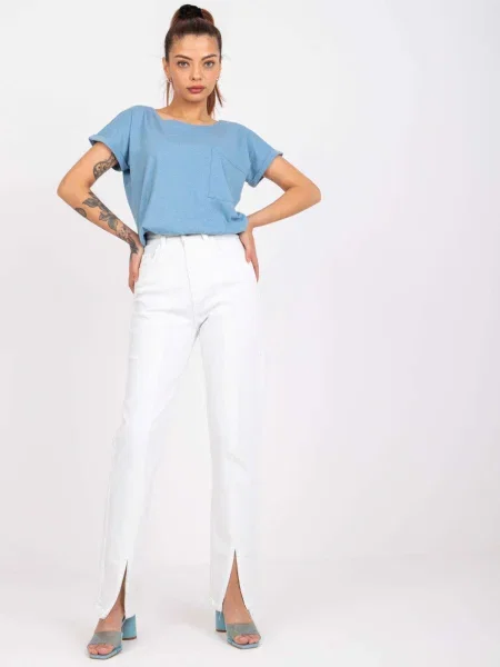 Tricou Fashionhunters albastru