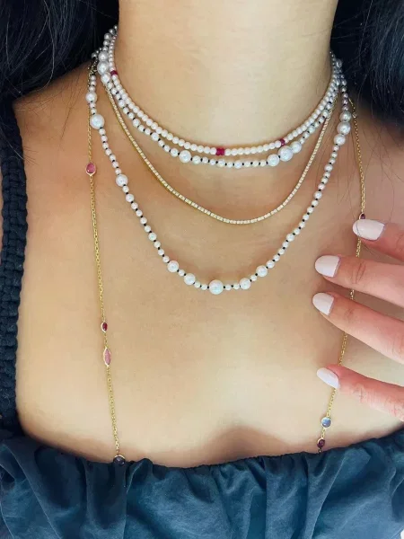 Colier Yi Collection galben