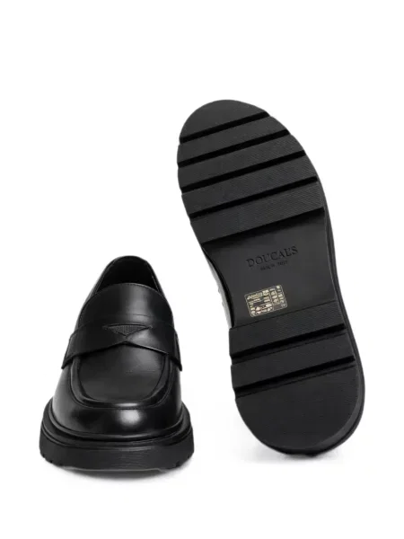 Pantofi loafer Doucal's din piele negru