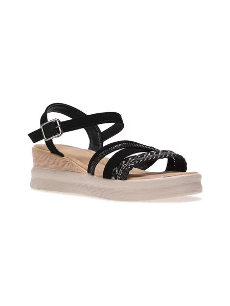 Sandale La Modeuse crna