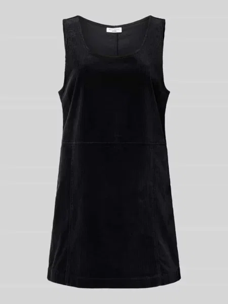 Sukienka mini o dopasowanym kroju z mieszanki bawełny Marc O'polo Denim czarna