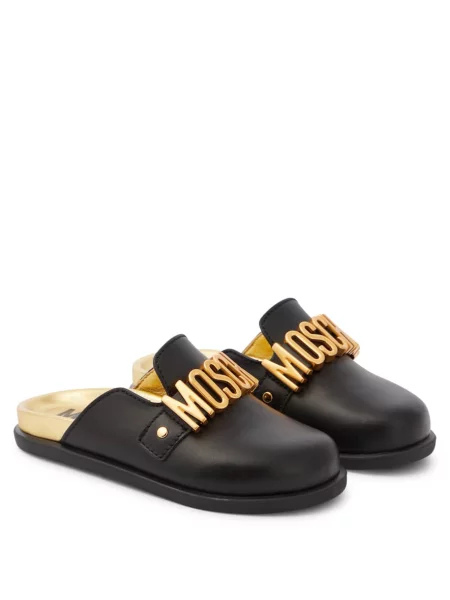 Mules Moschino μαύρο