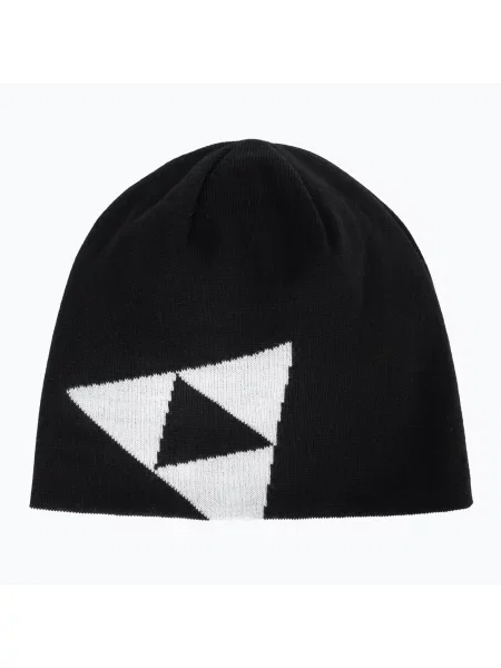 Шапка зимова Fischer Logo Reversible Beanie black чорна