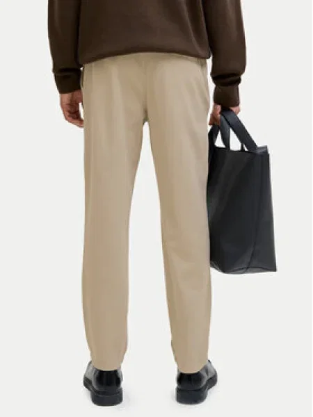 Jack&Jones nohavice Ace Neo Tapered Fit béžová