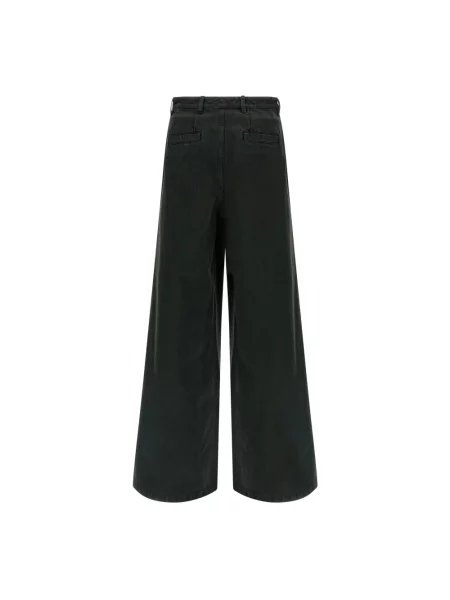 Jeansy Dries Van Noten zielone