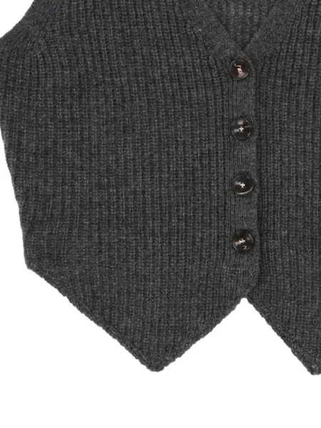 Liemenė The Garment v formos iškirpte pilka