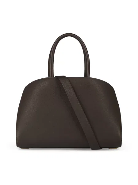 Torebka Ferragamo skórzana brązowa