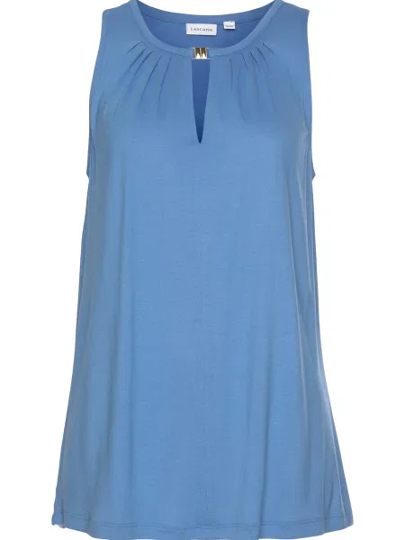 Top Lascana albastru