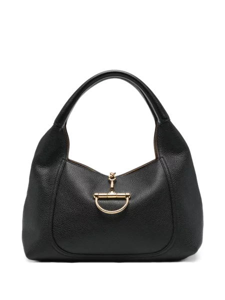Geantă shopper Gucci din piele negru