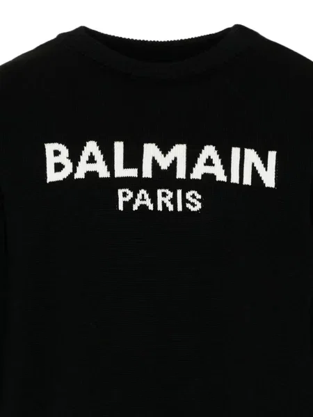 Sweter dziecięcy Balmain czarny