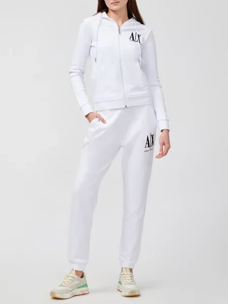 Спортивные штаны Armani Exchange белые
