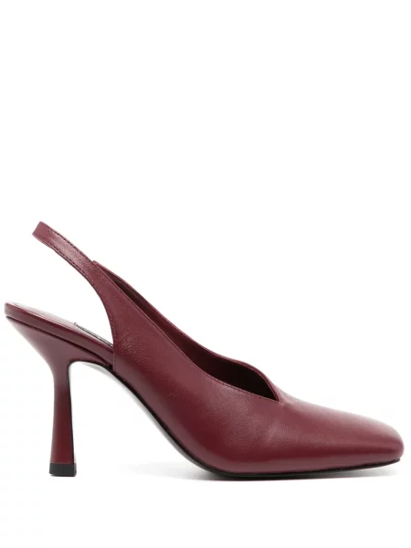 Pantofi cu toc Senso slingback roșu