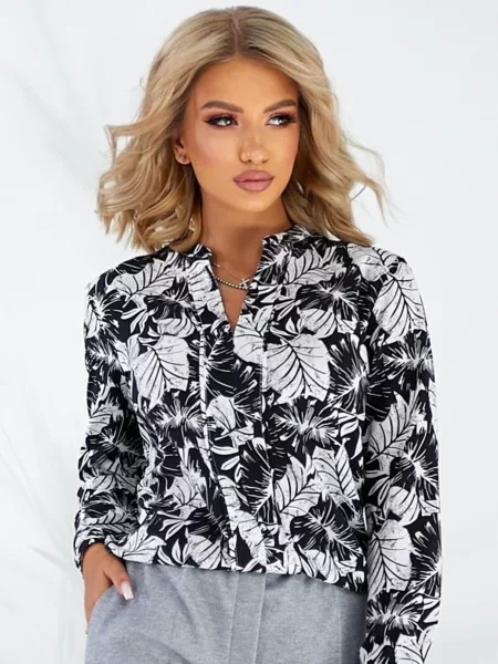 Блуза LadyLike софтшел чорний