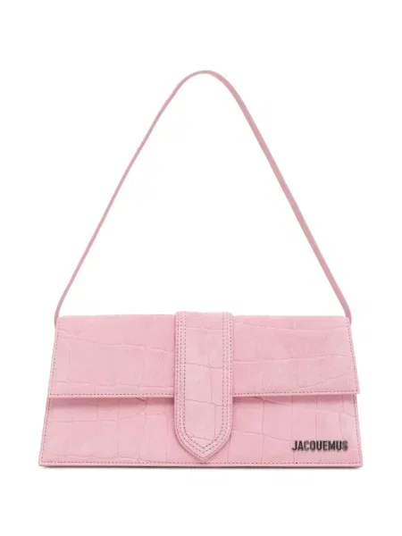 Geantă Jacquemus din piele roz