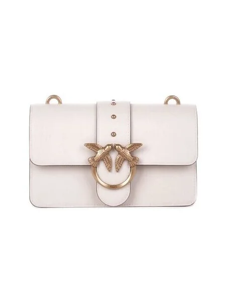 Geanta crossbody Pinko din piele bej