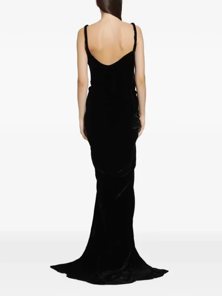 Rochie maxi Rick Owens negru