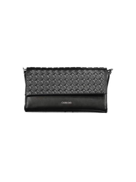 Pikowana mały torebka crossbody Calvin Klein czarna