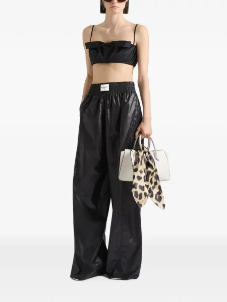 Pantaloni Givenchy din poplin negru