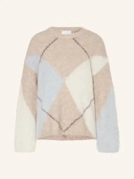 Neo Noir Sweter Inga beige beżowy