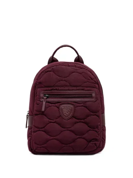 Plecak Blauer z logo pikowany czerwony