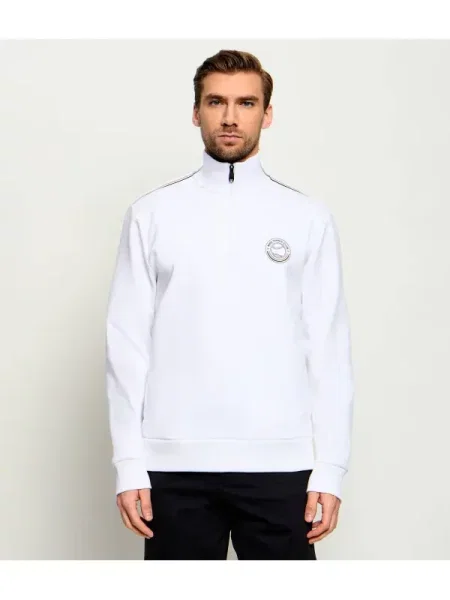 BOSS GREEN Hanorac SW_Boss Open | Relaxed fit alb