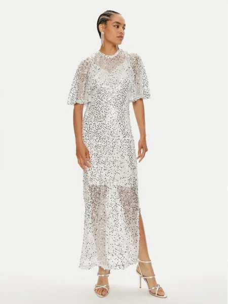 Vila Rochie de seară Vidance S/S argintiu