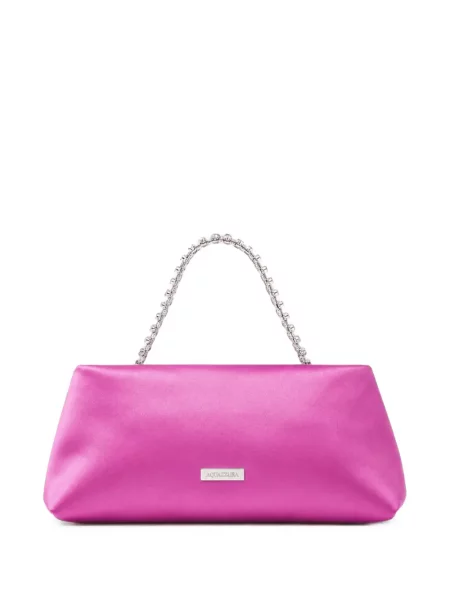Geantă shopper Aquazzura roz