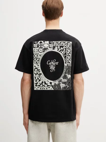 Carhartt WIP S/S Vestige T-Shirt tricou bărbătesc negru