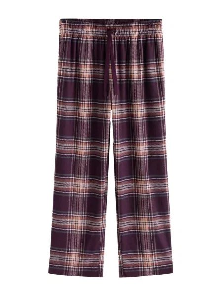Next Pantaloni de pijama mov zmeură / corai roz