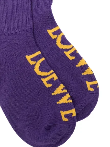 Șosete Loewe cu autograf violet