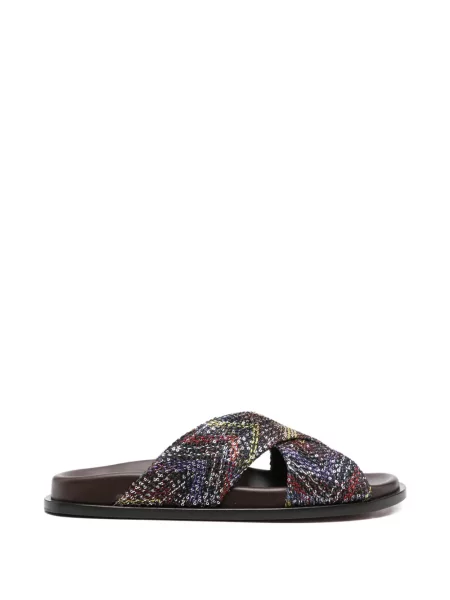 Sandale Missoni cu bretele negru
