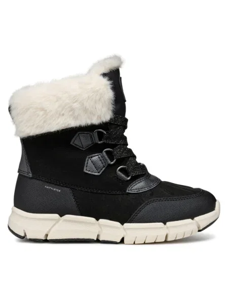 Geox Cizme de zăpadă J Flexyper Girl B Ab M negru