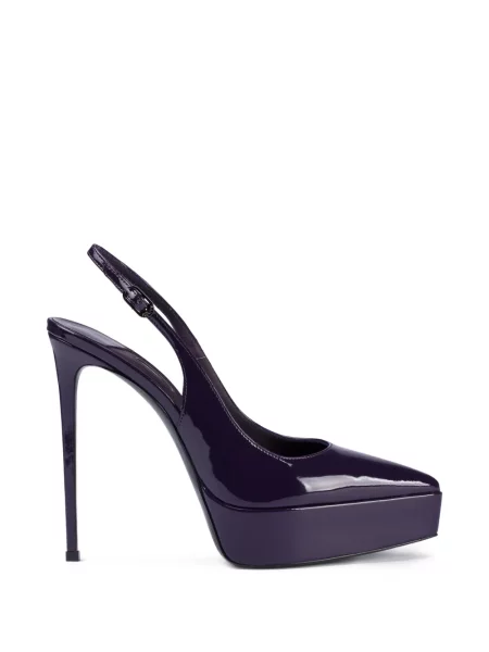 Pantofi cu toc Le Silla cu platformă violet