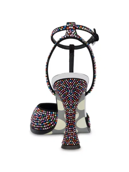 Pantofi cu toc Moschino negru