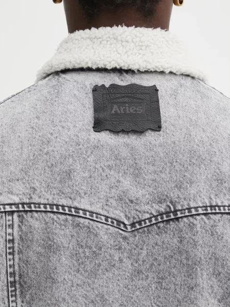 Джинсова куртка Aries Sherpa Denim Car Coat