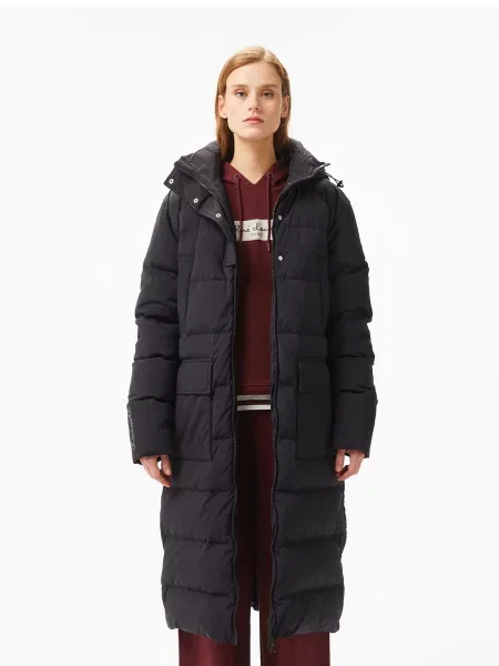 Пуховик Lacoste чорний