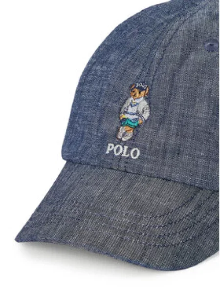 Kapa s šiltom Polo Ralph Lauren Mornarsko modra