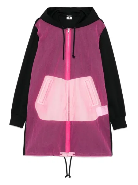 Palton Comme Des Garcons Homme Plus transparente roz