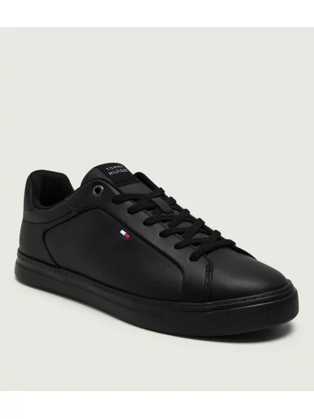 Tommy Hilfiger Teniși din piele negru