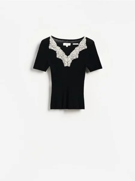 Tricou Reserved negru