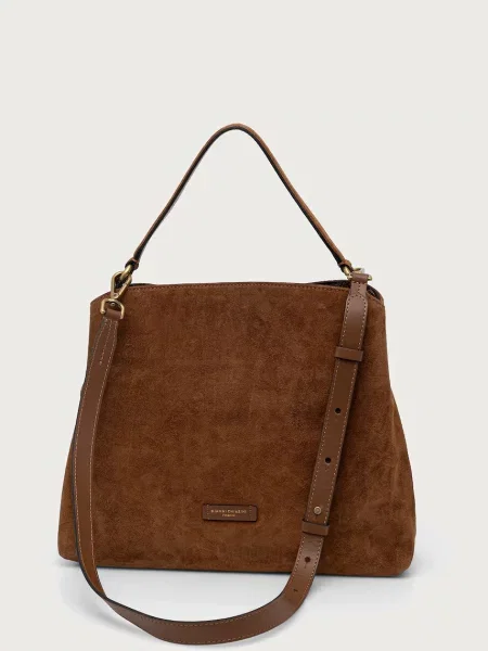 Gianni Chiarini Torebka Typu Worek Fiona Medium braun brązowa