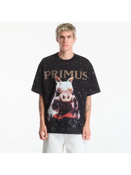 Tricou PLEASURES Pork Soda T-Shirt Black L negru