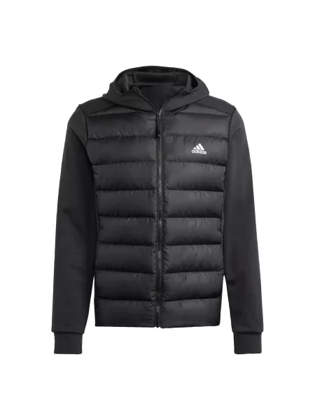Kurtka Essentials Hybrid Dow Hooded czarna