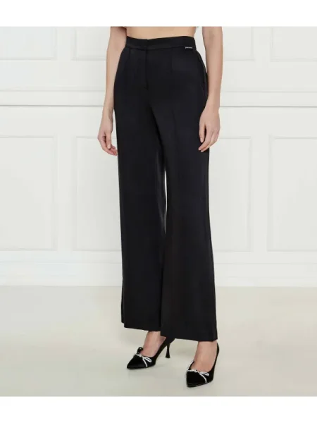 Karl Lagerfeld Pantaloni EVERYDAY | flare fit negru
